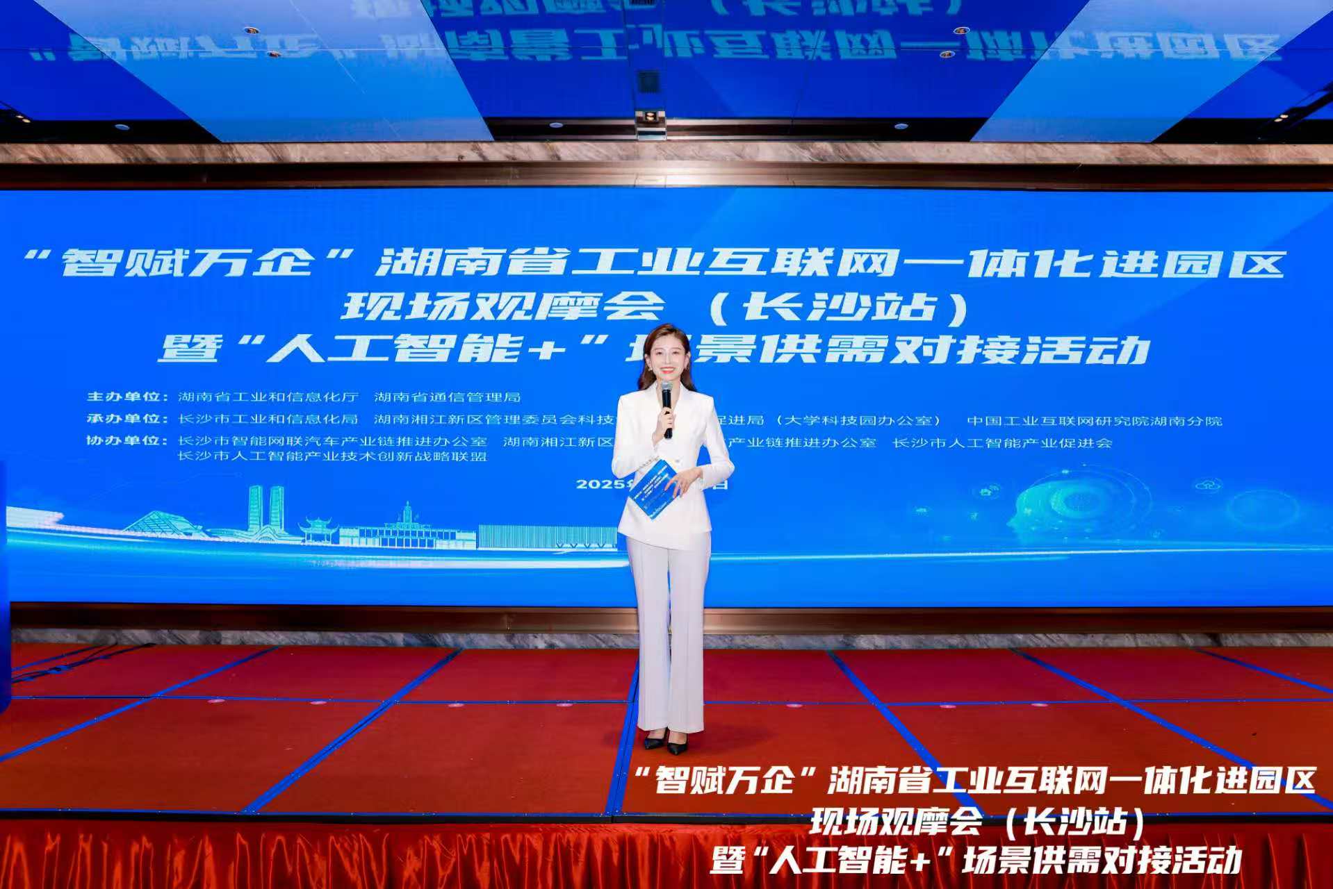 绣美湖南之智见万企,赋能未来——湖南省“人工智能+”会议侧记